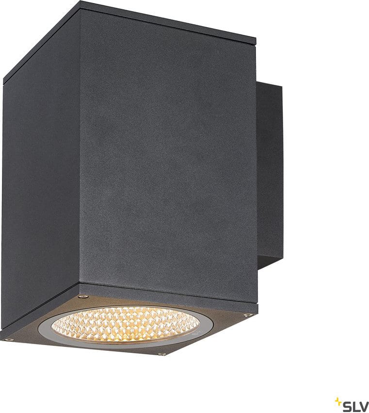 SLV ITALIA SRL SLV1003437 ENOLA SQUARE L, SINGLE OUTDOOR LED PARET