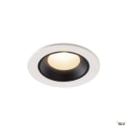 SLV ITALIA SRL - SLV1005529 NUMINOS XS, INCASSO A PLAFONE BIANCO/NER