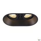 SLV ITALIA SRL - SLV1006121 HORN DOUBLE QPAR51, INCASSO A PLAFONE NE