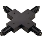 SLV ITALIA SRL - SLV143160 RACCORDO A X, PER BINARIO MONOFASE, NERO