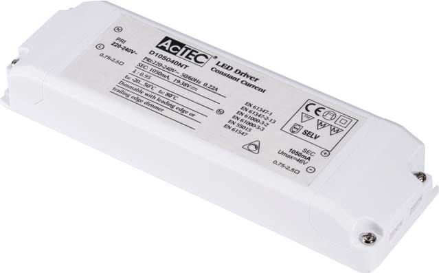 SLV ITALIA SRL SLV464804 DRIVER LED, 40 W, 1050 MA, DIMMERABILE C