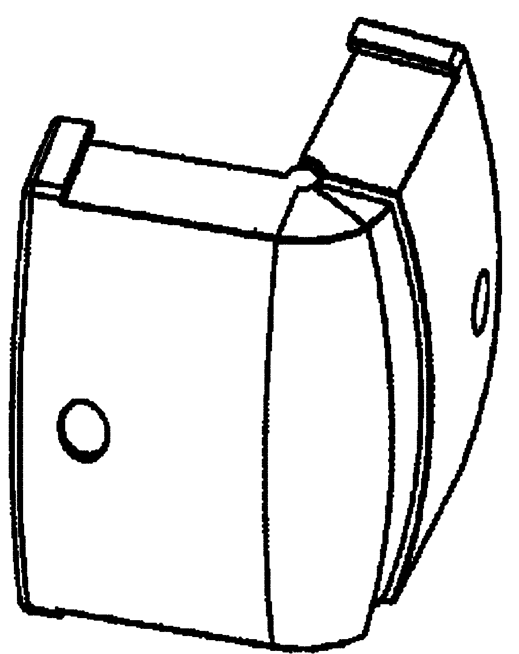 CANALPLAST - CANSMT126CILS ANG.EST.VAR.SIMMETRIS CILIEGIO S.DL3