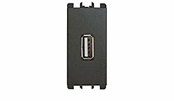 URMET SPA UTD10330 ALIM. 5V 2,1A 1X USB ANTRACITE