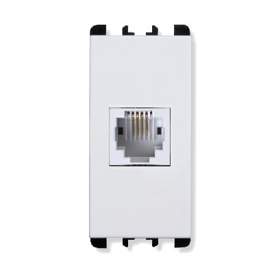 URMET SPA UTD10411.B PRESA RJ11 6/4 MORS.A INN.1M B