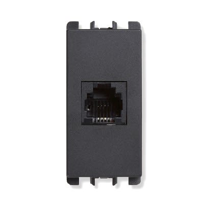 URMET SPA - UTD10411 PRESA RJ11 6/4 MORS.A INN.1M A