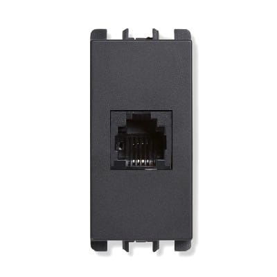 URMET SPA - UTD10411 PRESA RJ11 6/4 MORS.A INN.1M A