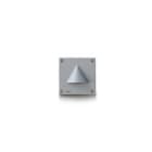 SIMES SPA SMVS.4573W.14 MINIDIAP.Q+1LED BC 2,5W S/C NEW GRI