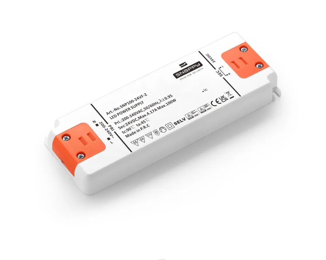 DIGIMAX SRL - DIXSNP100-24VF-2 DRIVER LED 24V 4.17A 100W L177XW56.4XH17