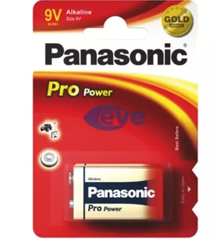 SICOM (PANASONIC) SNPP-6LR61PPG/1BP TRANSISTOR ALCALINA PRO POWER - BL 1 PEZ