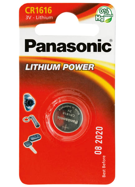 SICOM (PANASONIC) SNPP-CR-1616L/1BP PILA AL LITIO BOTT (BL 1)3 V