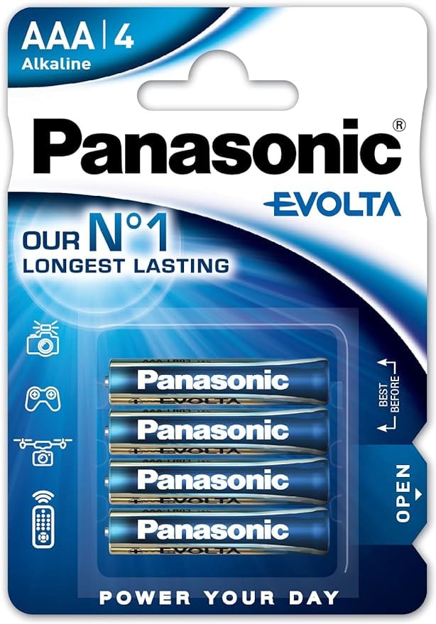 SICOM (PANASONIC) SNPP-LR03EGE/4BP MINISTILO ALCALINA EVOLTA - (BL 4)