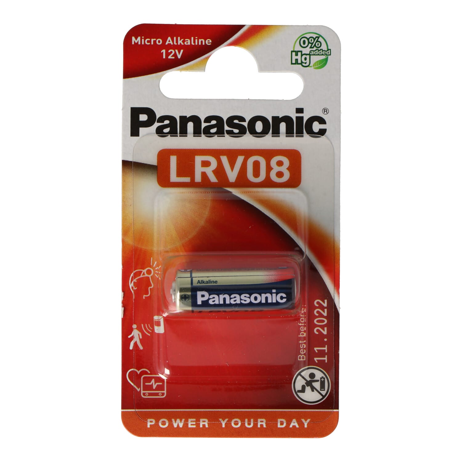 SICOM (PANASONIC) SNPP-LRV08L/1BE 12V ALCAL PER TELECOM (BL 1)