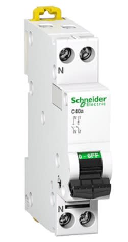 SCHNEIDER ELECTRIC - SNRA9N17510 C40A 1P+N C 20A 4500A
