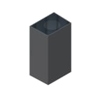 NOVALUX SPA - NOX110003.94 Applique IP65 monoemissione per sorgenti LED a tensione di rete PAR16 GU10. Lampade (max 16W) non incluse con dimensioni consigliate D= 50mm H= 60mm m