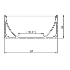 SICOM SOL5006400 SICOM E80+COVER TRASP.