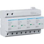 HAGER HAGSPA801 SPD COMB T1+T2 4P 25KA TT/TNS CONT AUX