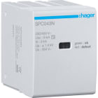 HAGER HAGSPC043N CARTUCCIA T3 N-PE UC 264V IN 3KA