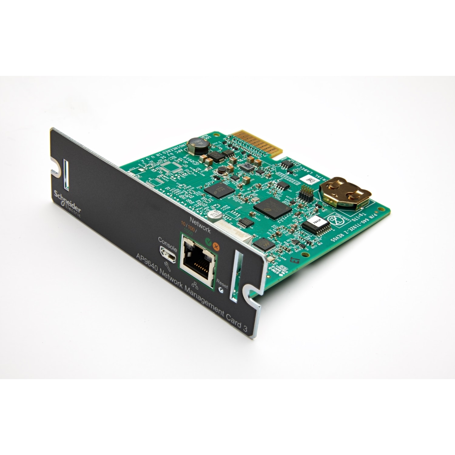 SCHNEIDER ELECTRIC - SNRAP9640 UPS NETWORK MANAGEMENT CARD 3