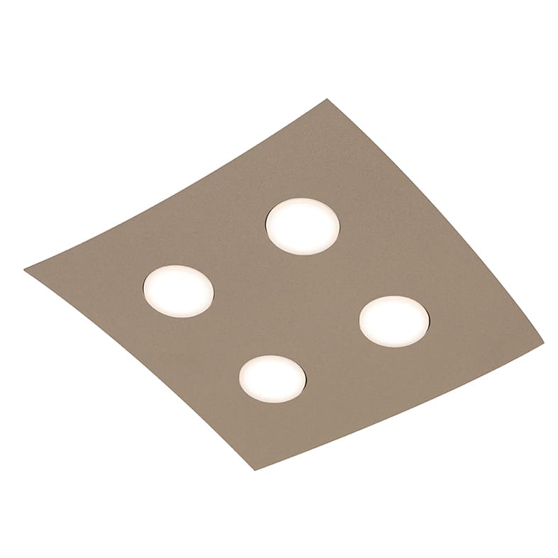 ROSSINI RSSSPN002S PLAFONIERA 4 ELEMENTI SABBIA GX53 IP20