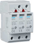 HAGER HAGSPV340 SPD T2 2P 40KA PER FOTOVOLTAICO