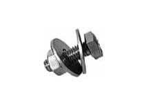 LUCIANO RUSSO SRL - LRSSRB82 KIT VITE + DADO + 1 RONDELLA T.E. M8X20