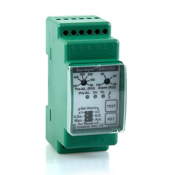 DOSSENA SNC DI BAR DOS9SRI3/D2 SRI3/D2 115/230VCA CONT ISOL IND 2DIN