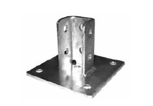 LUCIANO RUSSO SRL - LRSSRP10RZ STAFFA ANCORAGG. SERIE P PROFILO 41X41 Z