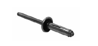 LUCIANO RUSSO SRL - LRSSRV52ALG RIVETTO IN ALL. CON RONDELLA IN PVC 5.2X