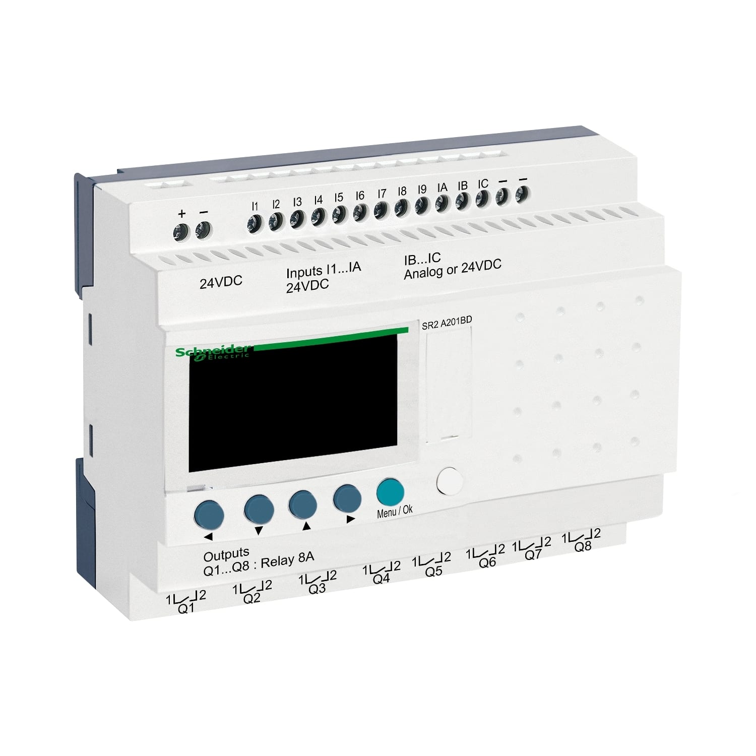 SCHNEIDER ELECTRIC - SNRSR2A201BD SPS-Steuerrelais, Zelio Logic, kompakte