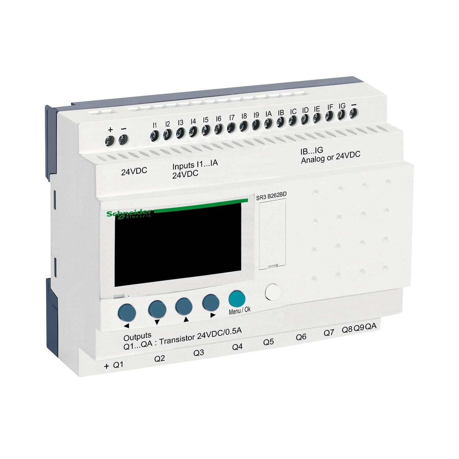 SCHNEIDER ELECTRIC - SNRSR3B262BD MODULO LOGICO 26 I/O ST 24V