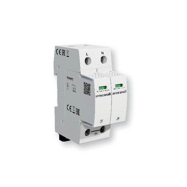 ARNOCANALI SPA - ARNSS402TT SCARICATORE SOVRATENSIONE T2 1+1P