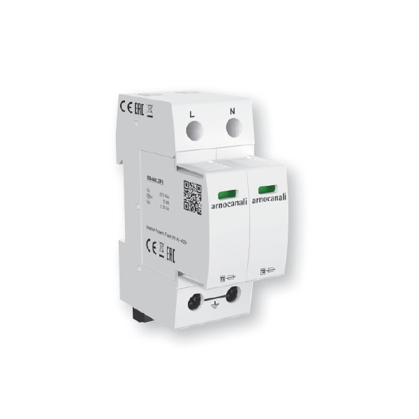 ARNOCANALI SPA - ARNSS440.2FI SCARICATORE FUSIBILE INTEG. T2 1+1P