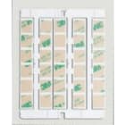 CABUR SRL - CBRST105AW ST105AW STRISCIA ADESIVA 6 MOD. 105X15