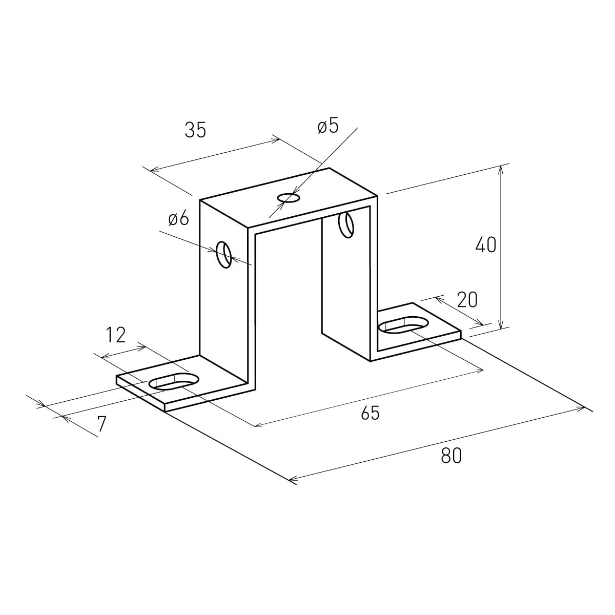 CONTACT ITALIA SRL IICST19KN SUPPORTO MEDIO ZINCATO 40 MM