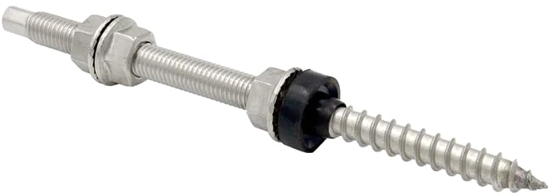 CONTACT ITALIA SRL - IICSTA12200 Vite Doppio Filetto M12X200 C/3 Dadi E Epdm