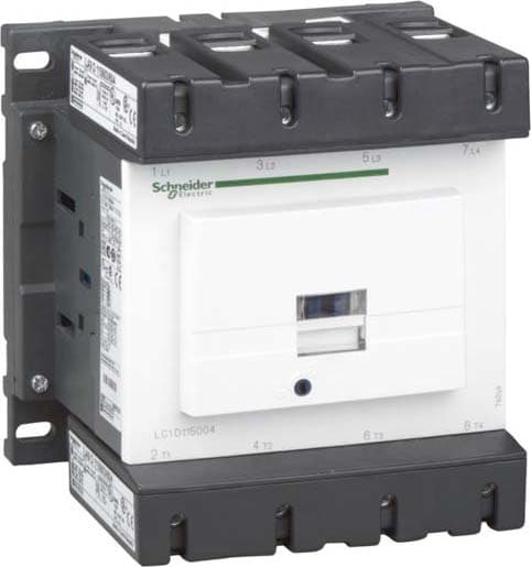 SCHNEIDER ELECTRIC - SNRLC1D115004BD Contattore TeSys LC1D - 4 poli - AC1 440V 200 A - 24 V CC