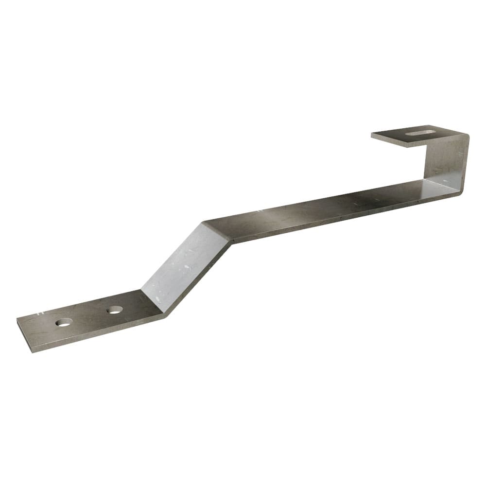 CONTACT ITALIA SRL - IICSTF0002 STAFFA FISSA TEGOLA PIANA SP. 4 MM H 40