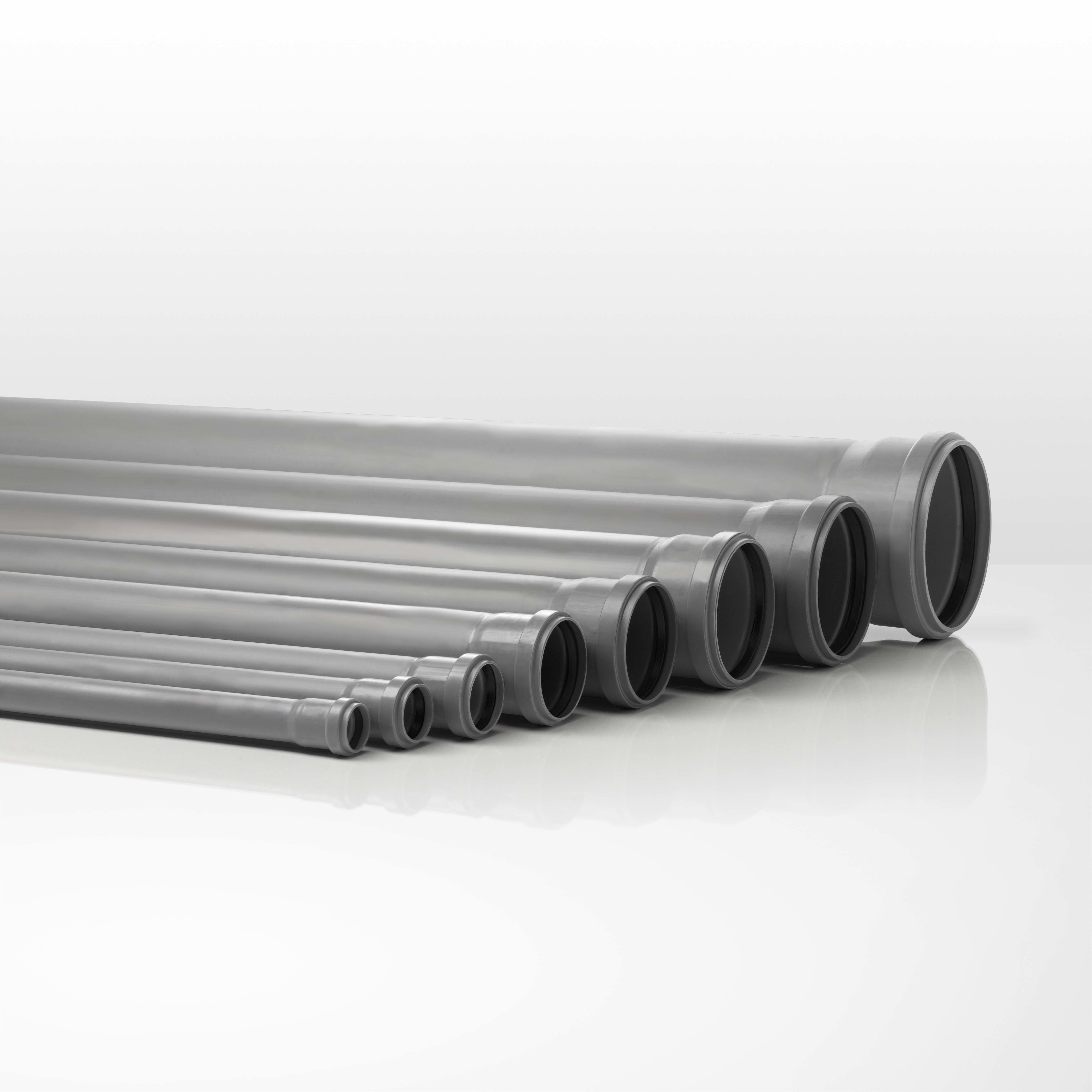 VALSIR - VALVSE010011 TUBO PP-ECOFORTE SN4 1 BIC. D.125 L.1000