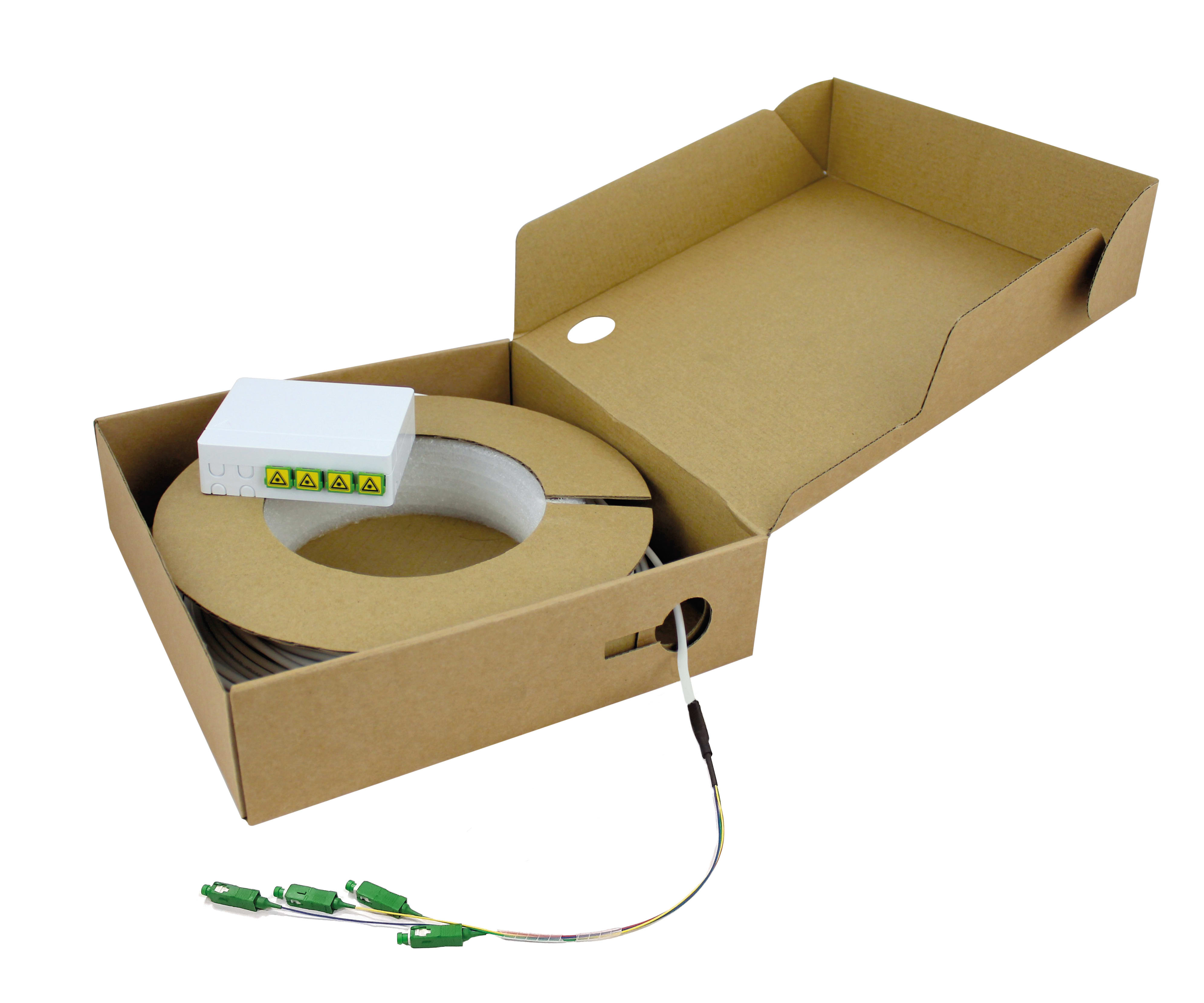 QUBIX SPA QBX2004225 STOA 4FO G657A2 PRECAB. SU 2 LATI L=60MT