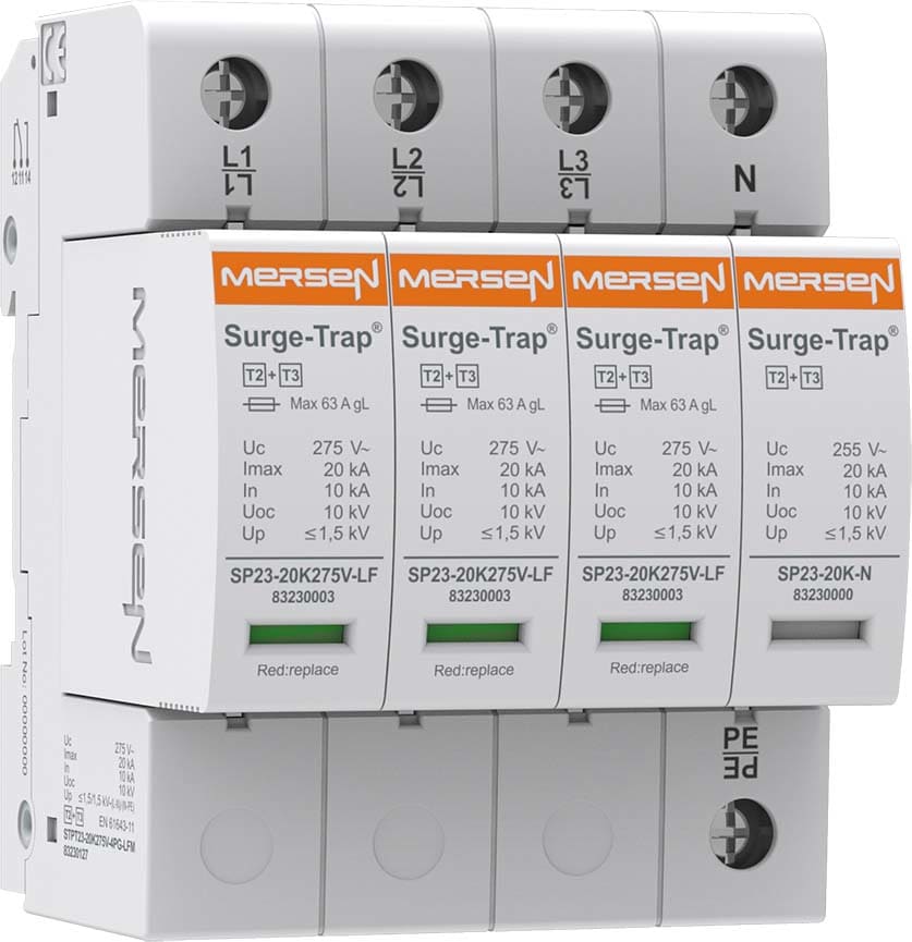 MERSEN ITALIA SPA XES83230126 SPD T2+3,20KA,UC275V,LCF,