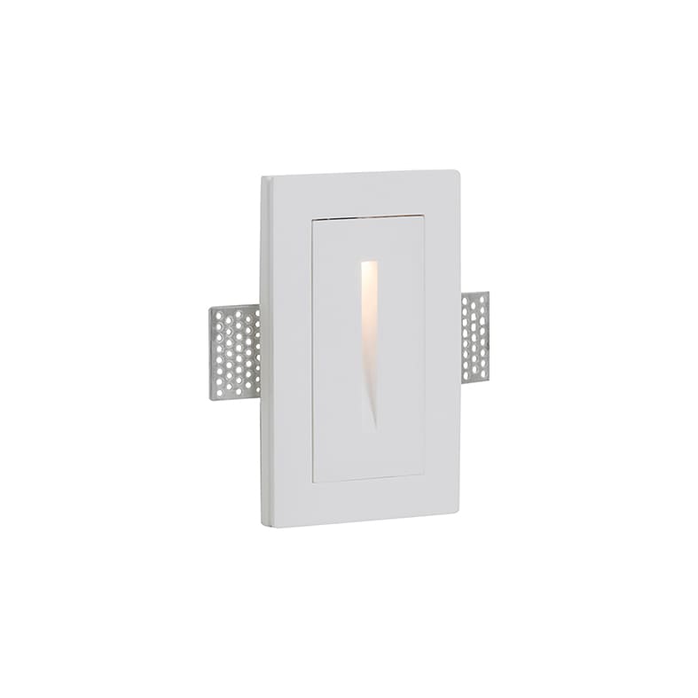 ROSSINI RSSSTR001 SEGNAPASSO IN GESSO BIANCO LED 5W 20° IP
