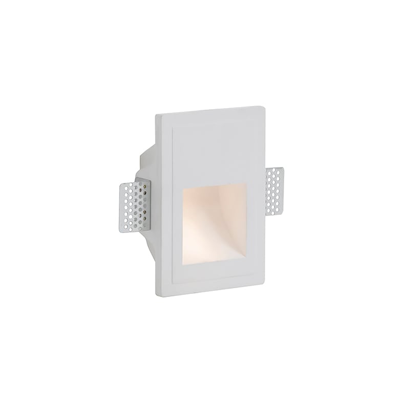 ROSSINI RSSSTR003 SEGNAPASSO IN GESSO BIANCO GU10 MINI IP2