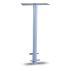 CONCHIGLIA - CON095730933 Acc. Serie CPMI-CPTI-CPRM-CPRT - Sostegno tubolare conf. ENEL DS 4553, H. 2000 mm, doppio alloggiam.