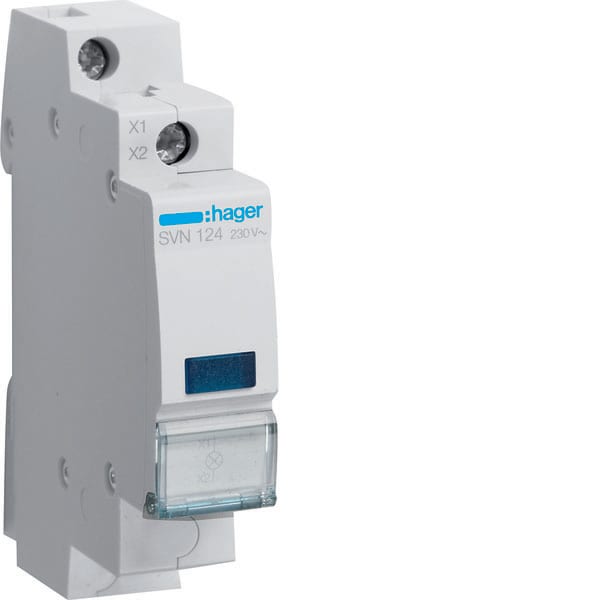 HAGER HAGSVN124 LED Leuchtmelder blau 230V AC 1PLE