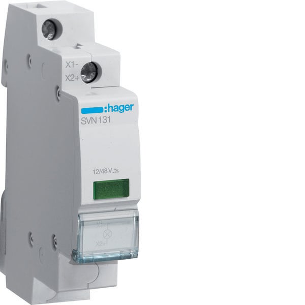HAGER - HAGSVN131 LED Leuchtmelder grün 12+48V AC+DC 1PLE