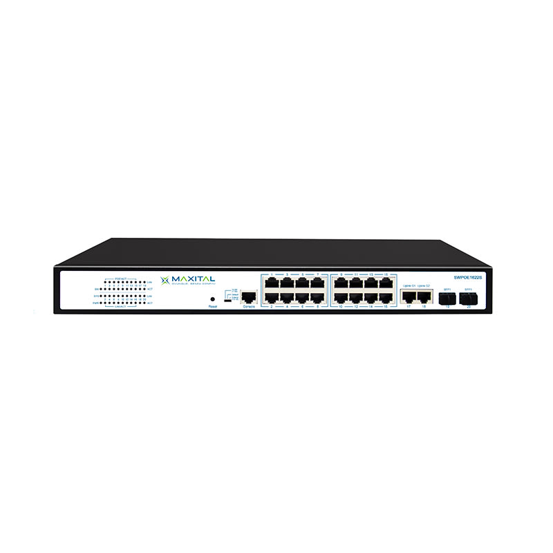 FTE MAXIMAL ITALIA S - FTESWPOE1622S SWPOE1622S SWITCH GIGABIT POE 16 PORTE