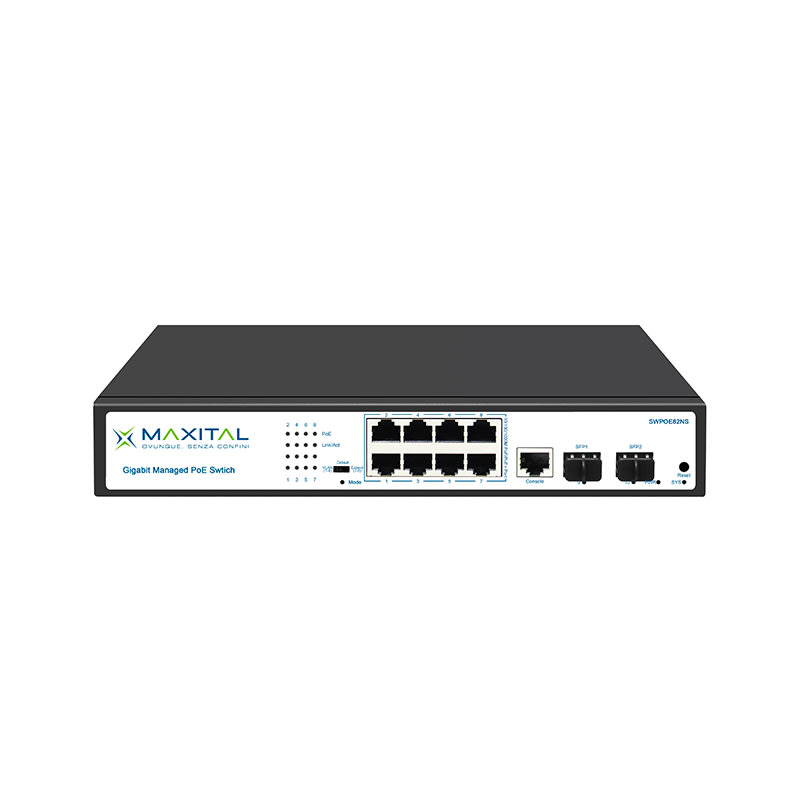 FTE MAXIMAL ITALIA S - FTESWPOE82NS SWPOE82NS SWITCH GIGABIT POE 8 PORTE