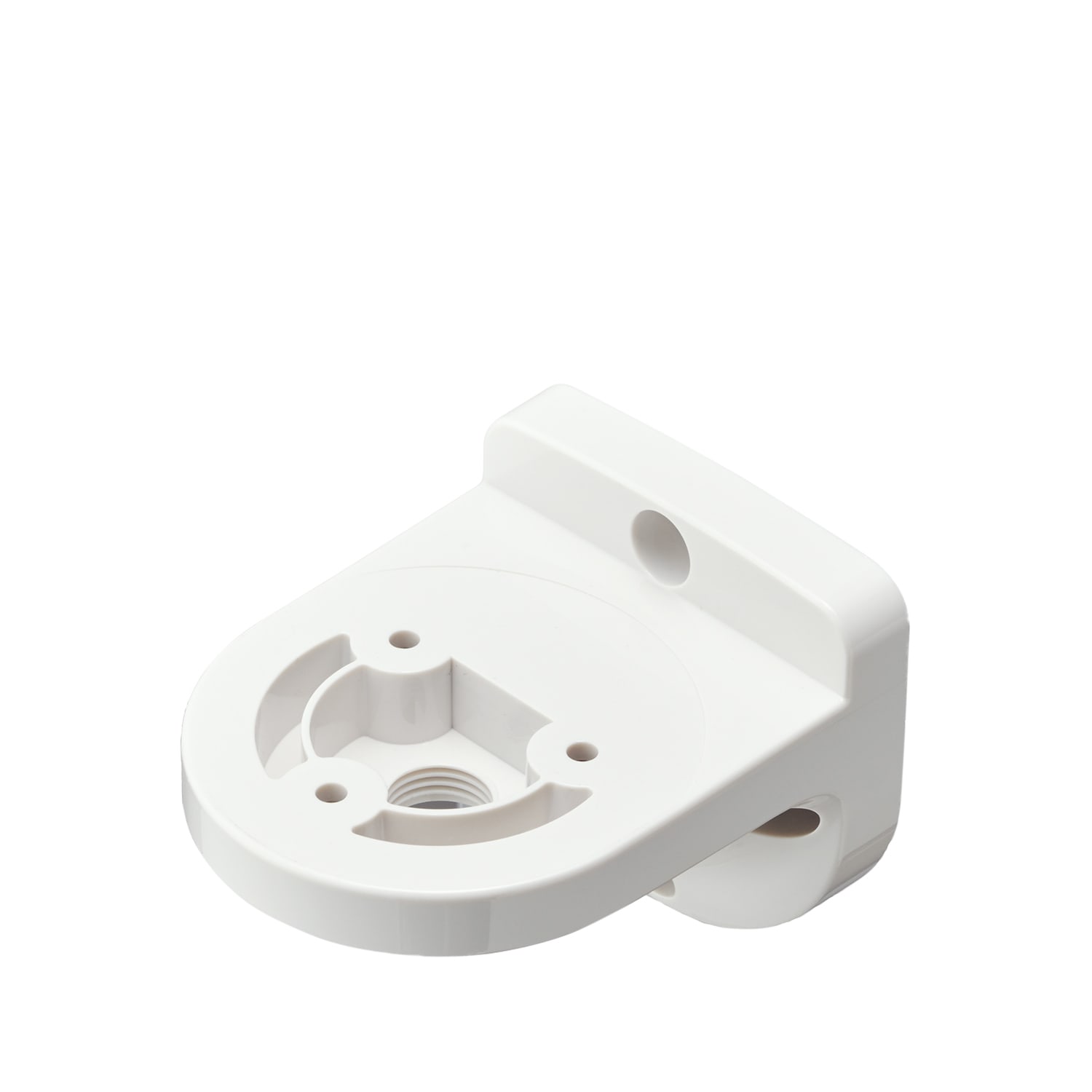 PATLITE EUROPE GMBH PMHSZK-004W Staffa per montaggio a parete con passacavo, Bianca per serie LR6, LR7, LA6