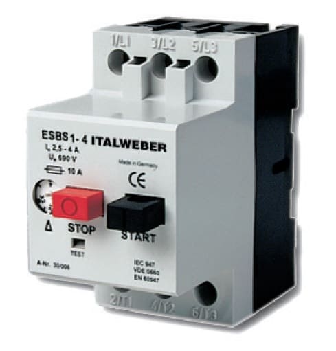 ITALWEBER SPA ITW4200059 SALVAMOTORE TERMICO ESBS1 25A