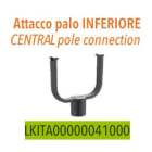 EP SPA - LZNLKITA00000041000 Attacco palo inferiore GIOTTO - CUPOLA -